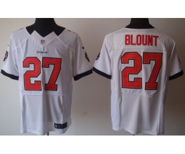 Nike Tampa Bay Buccaneers #27 LeGarrette Blount White Elite Jersey