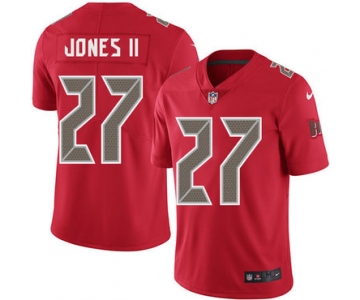 Nike Tampa Bay Buccaneers #27 Ronald Jones II Red Men's Stitched NFL Limited Rush Jersey