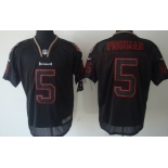 Nike Tampa Bay Buccaneers #5 Josh Freeman Lights Out Black Elite Jersey