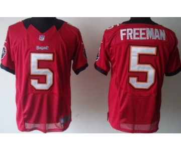 Nike Tampa Bay Buccaneers #5 Josh Freeman Red Elite Jersey