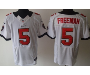 Nike Tampa Bay Buccaneers #5 Josh Freeman White Elite Jersey