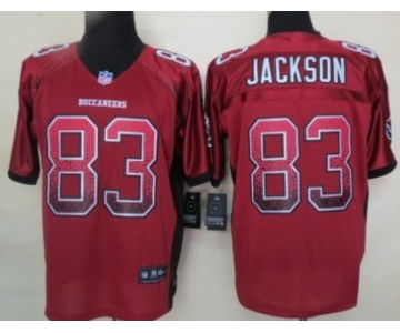 Nike Tampa Bay Buccaneers #83 Vincent Jackson Drift Fashion Red Elite Jersey