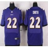 Baltimore Ravens #22 Jimmy Smith Purple Team Color NFL Nike Elite Jersey