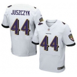 Baltimore Ravens #44 Kyle Juszczyk White Road NFL Nike Elite Jersey