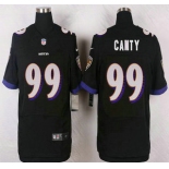 Baltimore Ravens #99 Chris Canty Black Alternate NFL Nike Elite Jersey