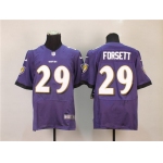 Nike Baltimore Ravens #29 Justin Forsett 2013 Purple Elite Jersey