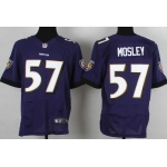 Nike Baltimore Ravens #57 C.J. Mosley 2013 Purple Elite Jersey