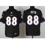 Nike Baltimore Ravens #88 Dennis Pitta 2013 Black Elite Jersey