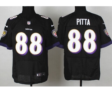 Nike Baltimore Ravens #88 Dennis Pitta 2013 Black Elite Jersey