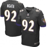 Nike Baltimore Ravens #92 Haloti Ngata 2013 Black Elite Jersey