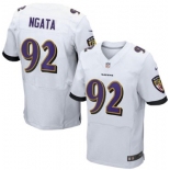 Nike Baltimore Ravens #92 Haloti Ngata 2013 White Elite Jersey