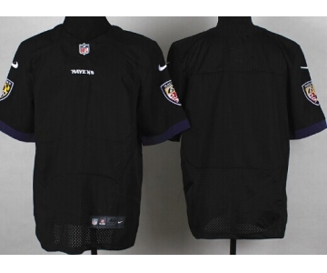 Nike Baltimore Ravens Blank 2013 Black Elite Jersey