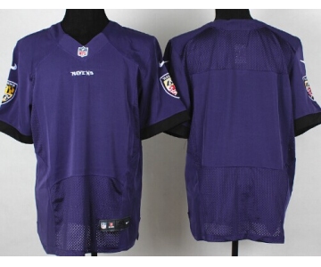 Nike Baltimore Ravens Blank 2013 Purple Elite Jersey