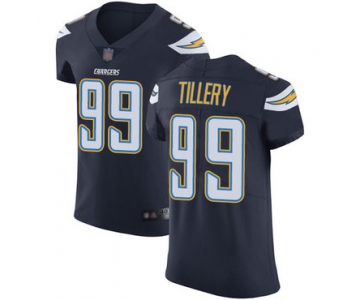 Chargers #99 Jerry Tillery Navy Blue Team Color Men's Stitched Football Vapor Untouchable Elite Jersey