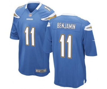 Men's San Diego Chargers #11 Travis Benjamin Light Blue Alternate NFL Nike Elite Jersey