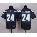 Men's San Diego Chargers #24 Brandon Flowers 2013 Nike Navy Blue Elite Jersey