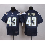 Men's San Diego Chargers #43 Branden Oliver 2013 Nike Navy Blue Elite Jersey