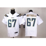 Men's San Diego Chargers #67 Cameron Botticelli 2013 Nike White Elite Jersey