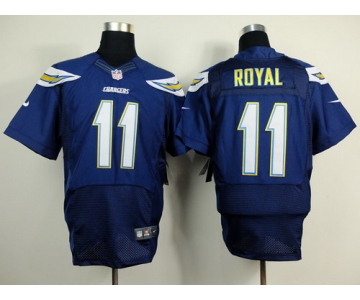 Nike San Diego Chargers #11 Eddie Royal 2013 Navy Blue Elite Jersey