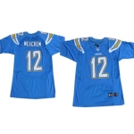 Nike San Diego Chargers #12 Robert Meachem 2013 Light Blue Elite Jersey