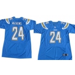 Nike San Diego Chargers #24 Ryan Mathews 2013 Light Blue Elite Jersey