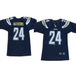 Nike San Diego Chargers #24 Ryan Mathews 2013 Navy Blue Elite Jersey