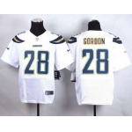 Nike San Diego Chargers #28 Melvin Gordon 2013 White Elite Jersey