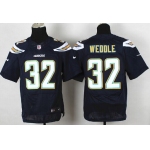 Nike San Diego Chargers #32 Eric Weddle 2013 Navy Blue Elite Jersey