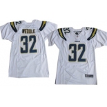 Nike San Diego Chargers #32 Eric Weddle 2013 White Elite Jersey