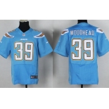 Nike San Diego Chargers #39 Danny Woodhead 2013 Light Blue Elite Jersey