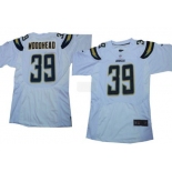 Nike San Diego Chargers #39 Danny Woodhead 2013 White Elite Jersey