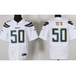 Nike San Diego Chargers #50 Manti Te'o 2013 White Elite Jersey