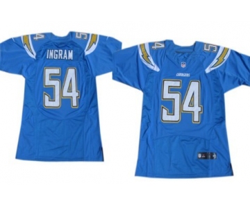 Nike San Diego Chargers #54 Melvin Ingram 2013 Light Blue Elite Jersey