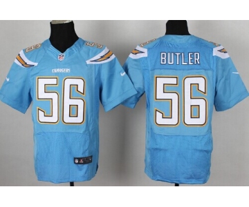 Nike San Diego Chargers #56 Donald Butler 2013 Light Blue Elite Jersey