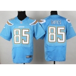 Nike San Diego Chargers #85 Antonio Gates 2013 Light Blue Elite Jersey