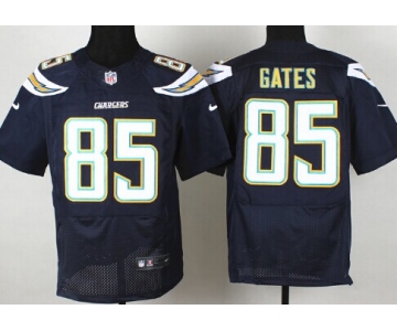 Nike San Diego Chargers #85 Antonio Gates 2013 Navy Blue Elite Jersey