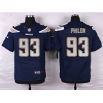 Nike San Diego Chargers #93 Darius Philon Navy Blue Team Color NFL Nike Elite Jersey