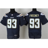 Nike San Diego Chargers #93 Dwight Freeney 2013 Navy Blue Elite Jersey