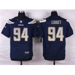 Nike San Diego Chargers #94 Corey Liuget Navy Blue Team Color NFL Nike Elite Jersey