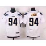 Nike San Diego Chargers #94 Corey Liuget White Road NFL Nike Elite Jersey