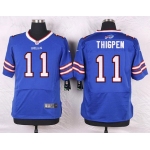 Men's Buffalo Bills #11 Marcus Thigpen Royal Blue Team Color NFL Nike Elite Jersey