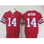 Men's Buffalo Bills #14 Sammy Watkins Red 2015 NFL Nike Elite Jersey