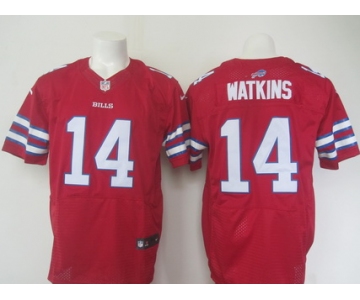 Men's Buffalo Bills #14 Sammy Watkins Red 2015 NFL Nike Elite Jersey