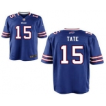 Men's Buffalo Bills #15 Brandon Tate Royal Blue Team Color Stitched NFL Nike Elite Jersey