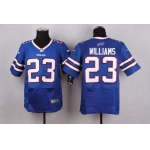 Men's Buffalo Bills #23 Aaron Williams 2013 Nike Light Blue Elite Jersey