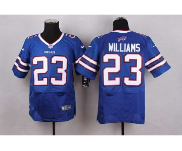 Men's Buffalo Bills #23 Aaron Williams 2013 Nike Light Blue Elite Jersey