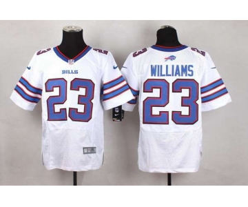 Men's Buffalo Bills #23 Aaron Williams 2013 Nike White Elite Jersey