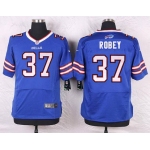 Men's Buffalo Bills #37 Nickell Robey Royal Blue Team Color NFL Nike Elite Jersey