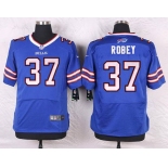 Men's Buffalo Bills #37 Nickell Robey Royal Blue Team Color NFL Nike Elite Jersey