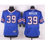 Men's Buffalo Bills #39 Mario Butler Royal Blue Team Color NFL Nike Elite Jersey